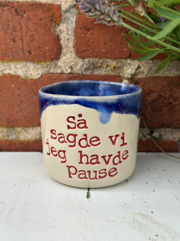 Kop ~ så sagde vi jeg havde pause