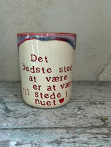 Kop ~ Det bedste sted at være er at være til stede i nuet ♥️