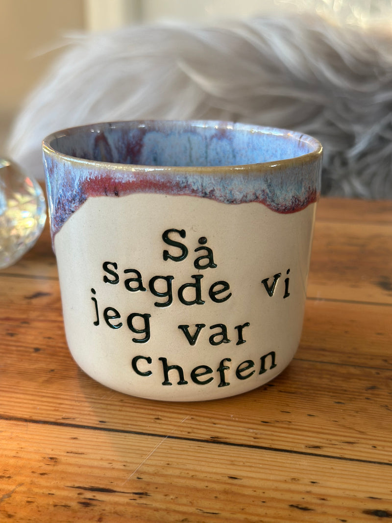 Kop ~ Så sagde vi jeg var chefen