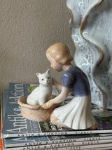Figur ~ Pige med kat