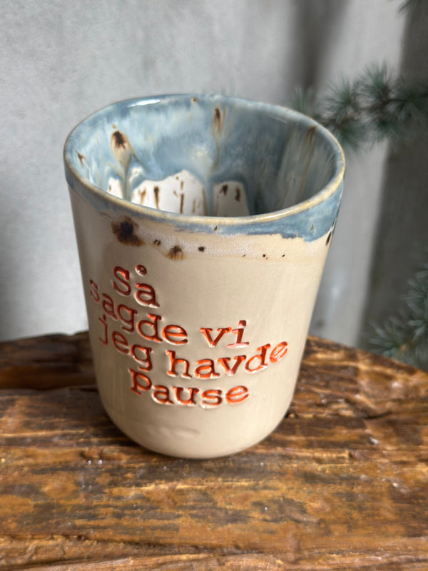 Kop ~ Så sagde vi jeg havde pause