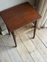 Bord ~ teak med flet hylde