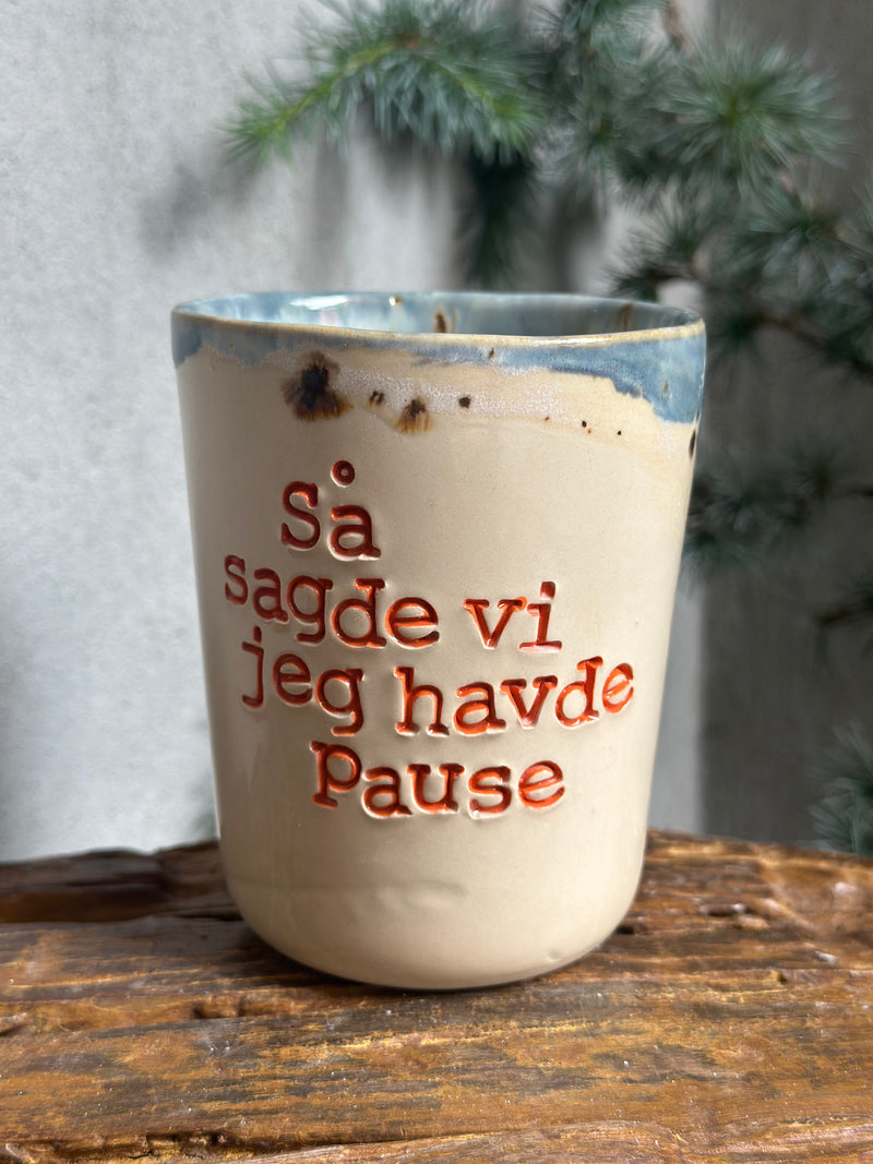 Kop ~ Så sagde vi jeg havde pause