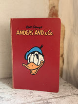 Vintage Anders And & Co. mappe med tegneserieblade fra 1967