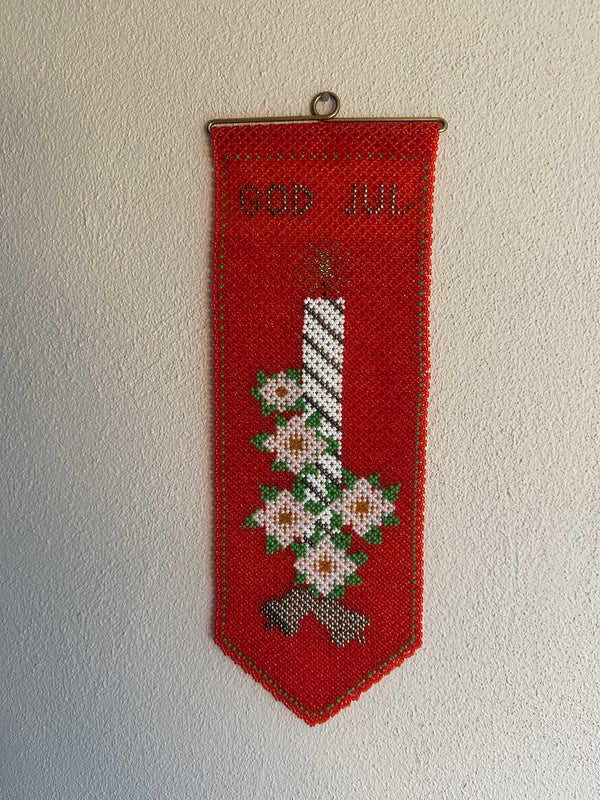 Væghæng ~ perlebroderi