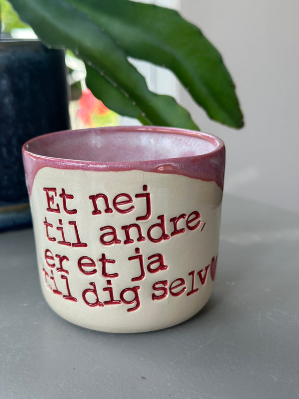 Kop ~ Et nej til andre, er et ja til dig selv 🩷