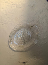 Fisketallerken ~ Klart glas.