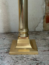 messing lysestage ~ 22,5 cm
