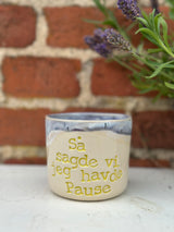 Kop ~ så sagde vi jeg havde pause