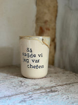 Kop ~ så sagde vi jeg var chefen