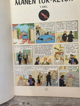Tintin – Månen Tur-Retur 1. del (3. oplag)
