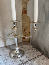 Smuk vintage 3-armet lysestage