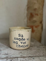 Kop ~ Så sagde vi jeg var chefen