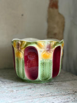 Vintage Majolica urtepotte
