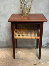 Bord ~ teak med flet hylde