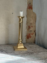 messing lysestage ~ 22,5 cm