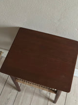 Bord ~ teak med flet hylde