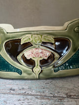 Overdådig Majolica Jardiniere