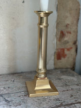 messing lysestage ~ 22,5 cm