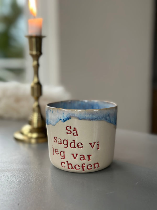 Kop ~ Så sagde vi jeg var chefen