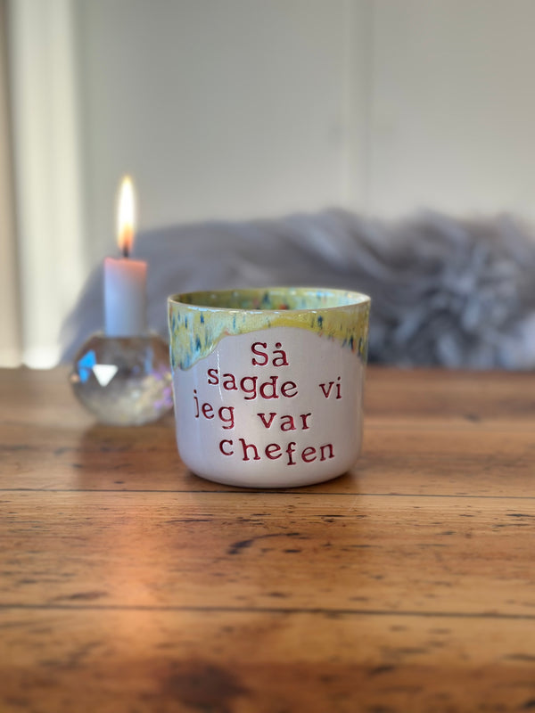 Kop ~ Så sagde vi jeg var chefen
