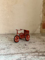 Sjælden retro ladcykel / Rickshaw i metal