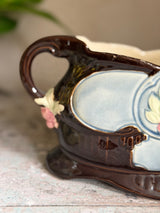 Overdådig vintage majolica jardiniere