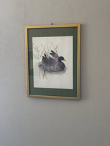 Smukt vintage kunsttryk