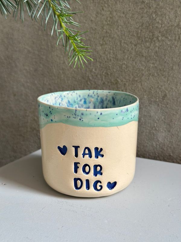 Kop ~ Tak for dig. ( 2 sortering)
