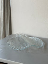 Smukt vintage glasfad