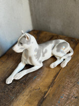 Flot Grand Danois porcelænsfigur