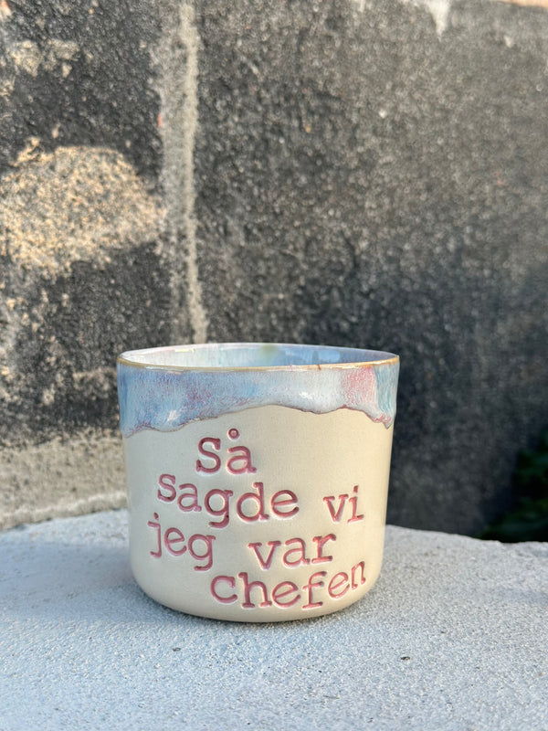 Kop ~ Så sagde vi jeg var chefen