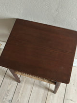 Bord ~ teak med flet hylde