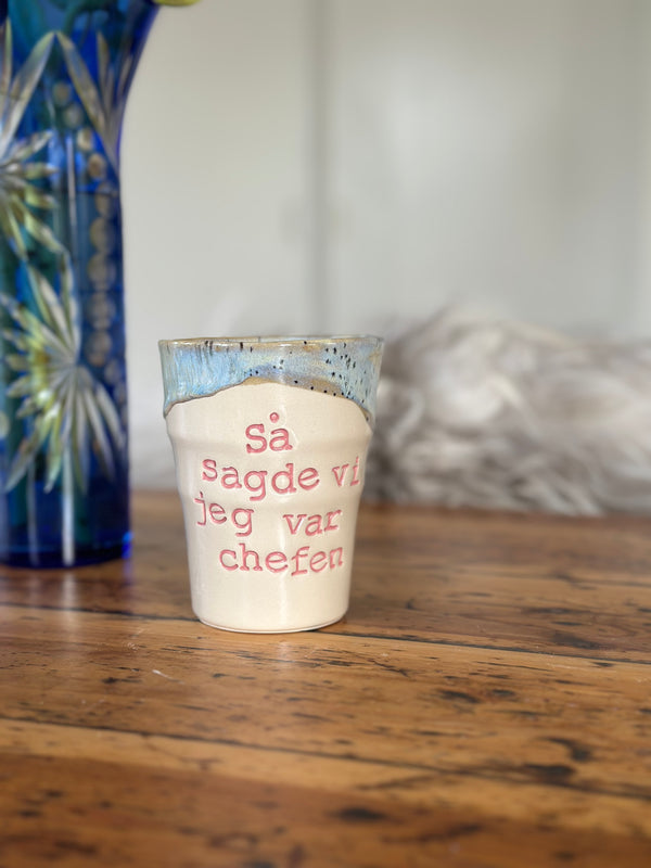Kop ~ så sagde vi jeg var chefen