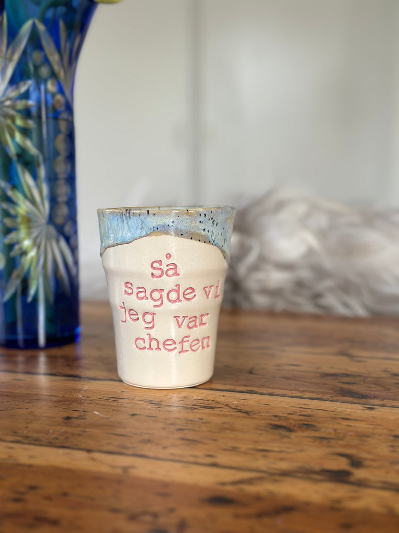 Kop ~ så sagde vi jeg var chefen