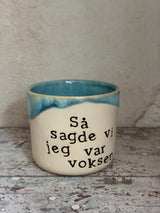 Kop ~ så sagde vi jeg var voksen