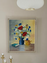 Stemningsfuldt blomstermaleri
