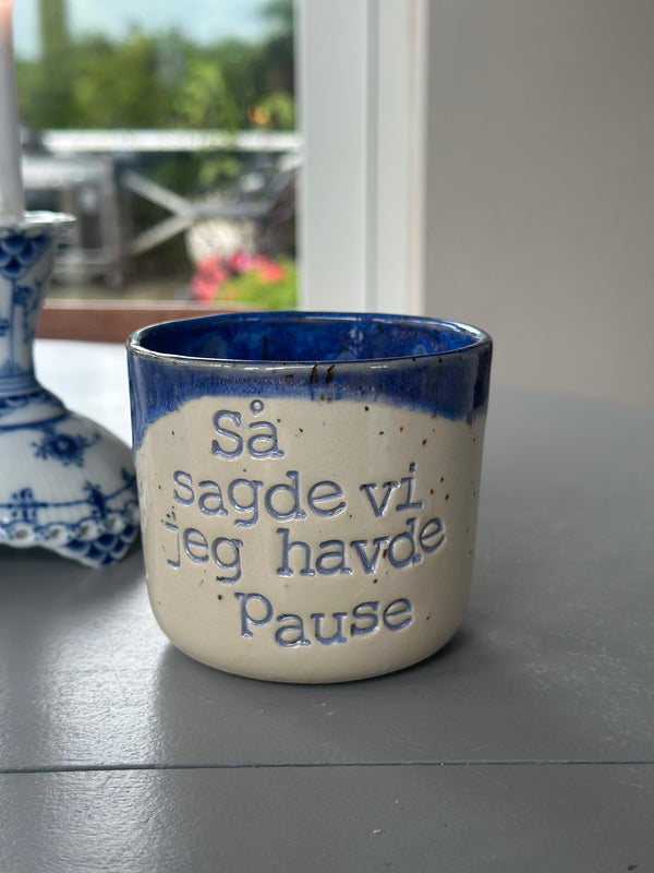 Kop ~ så sagde vi jeg havde pause