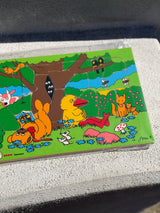 Puslespil ~ bamse og kylling