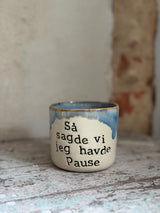 Kop ~ Så sagde vi jeg havde pause