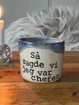 Kop ~ så sagde vi jeg var chefen
