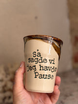 Kop ~ Så sagde vi jeg havde pause