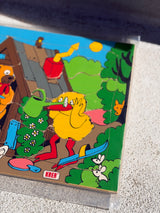 Puslespil ~ bamse og kylling