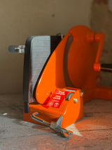 Retro pålægsmaskine – orange