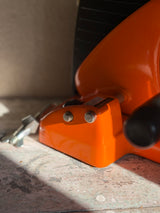 Retro pålægsmaskine – orange