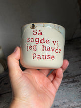 Kop ~ Så sagde vi jeg havde pause