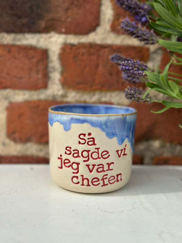 Kop ~ så sagde vi jeg var chefen