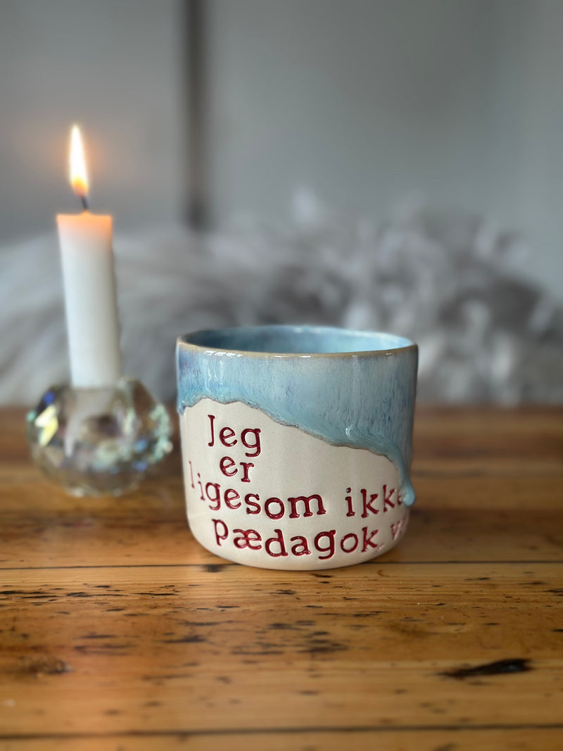 Kop ~ jeg er ligesom ikke PædagoK, vel?