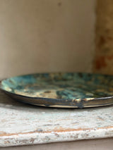 Stort fad ~ 33 cm ~ naturens farver
