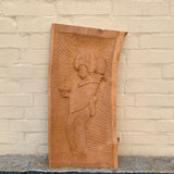 Træ relief